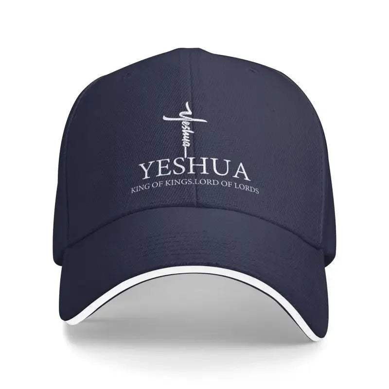 Custom Yeshua Jesus-Christ Baseball Cap Sun Protection Women and Men's Adjustable Holiness Faith Hat Autumn