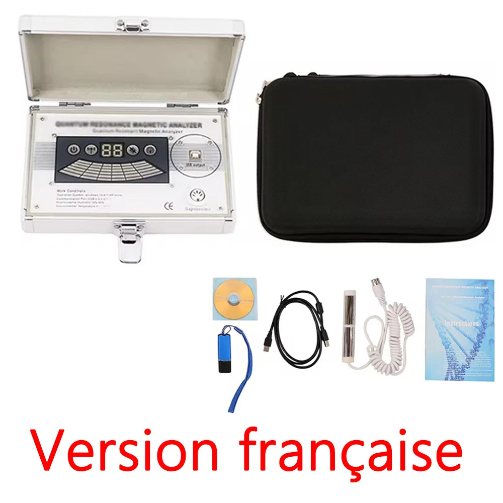 2025 Quantum Magnetic Resonance Analyzer Newest Version Body Fulling Scanner Sub-Health Analyzer Checking Set With 54 Reports
