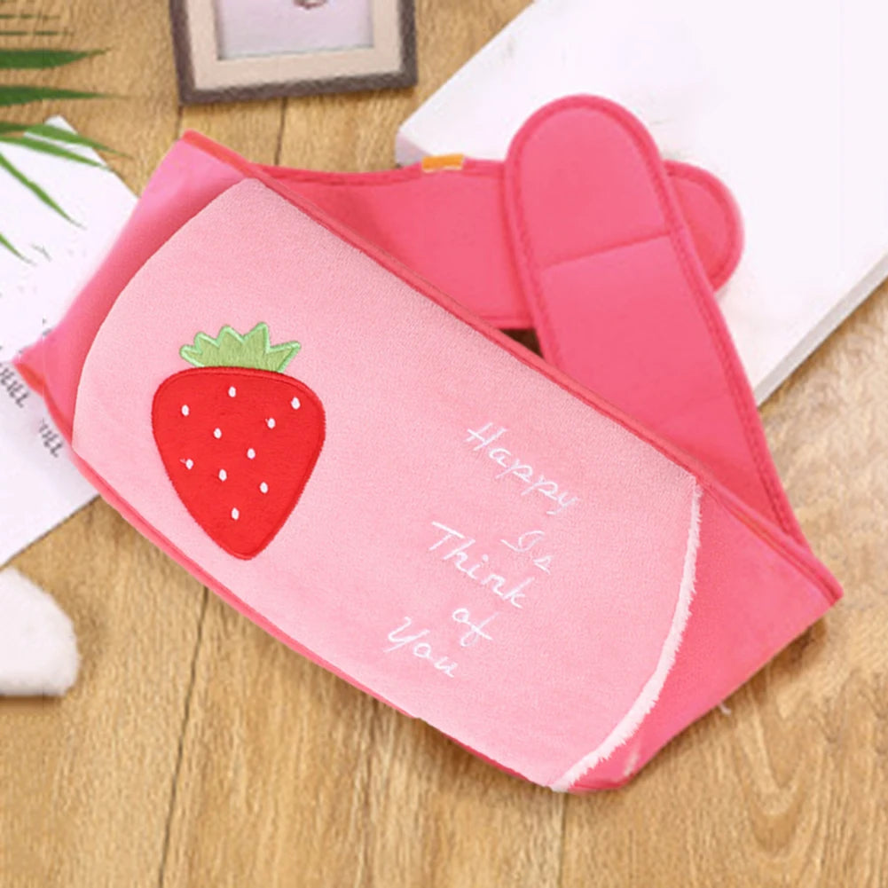 2Pcs Hot Water Bag Waist Cover Belt Stomach Abdominal Warming Band Hot Water Bottle Bag Warm Waist Cover Belt for Neck Back Hand
