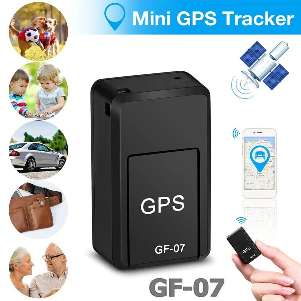 AMAZONY NEW 2024 20-1pc Mini GF 07 GPS Car Tracker Real Time Tracking Anti Theft Anti Lost Locator Strong Magnetic Mount SIM Message Positioner