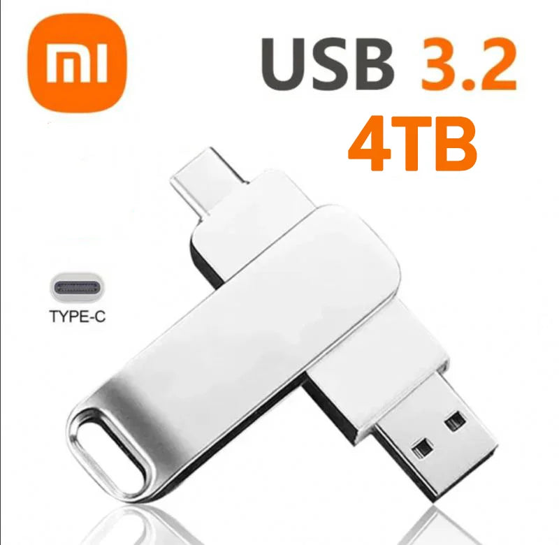 Xiaomi 16TB Flash Drive Usb 3.2 Super High Speed Metal Transfer U Disk Pen Drive Waterproof Type C Disk SSD USB Drive Disk WHEN YOU BUY ONE WE WILL OFFER YOU A FREE LAPTOP STAND GIFT ORDER NOW BEFORE THIS PROMOTION END