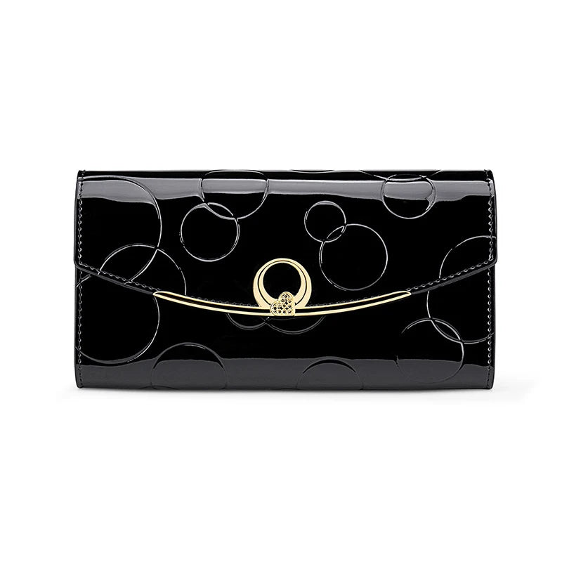 2024 Fashion Womens Wallets Carteras Para Mujer Long Purse for Women with Cell Phone Pocket Luxury Designer Leather Wallet RFID Protect