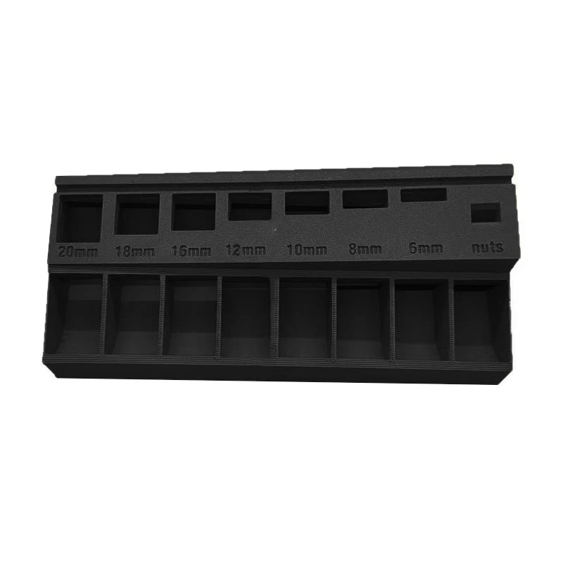 M3 Bolt Sorter, Bolt/Screw Length Sorter Tray With 7 Measuring Slots, 3D Printed M3 Screw Sort Tray For Precision Organization