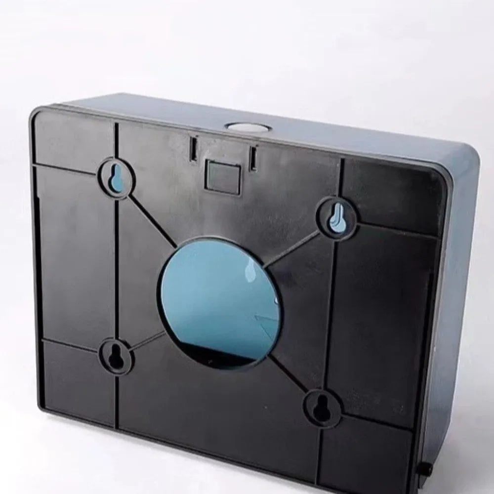 Waterproof Wall-Mounted Tissue Dispenser Modern Design Plastic Paper Towel Storage Box Large Capacity Napkin Dispenser Bar