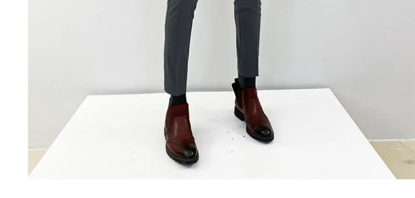 Men Suit Pants Formal Trousers Pantalone Hombre Stretch Slim Solid Color Casual Dress Full Length Pants Fashion New Men Clothing- FREE Laptop Stand is offer if you buy a pant