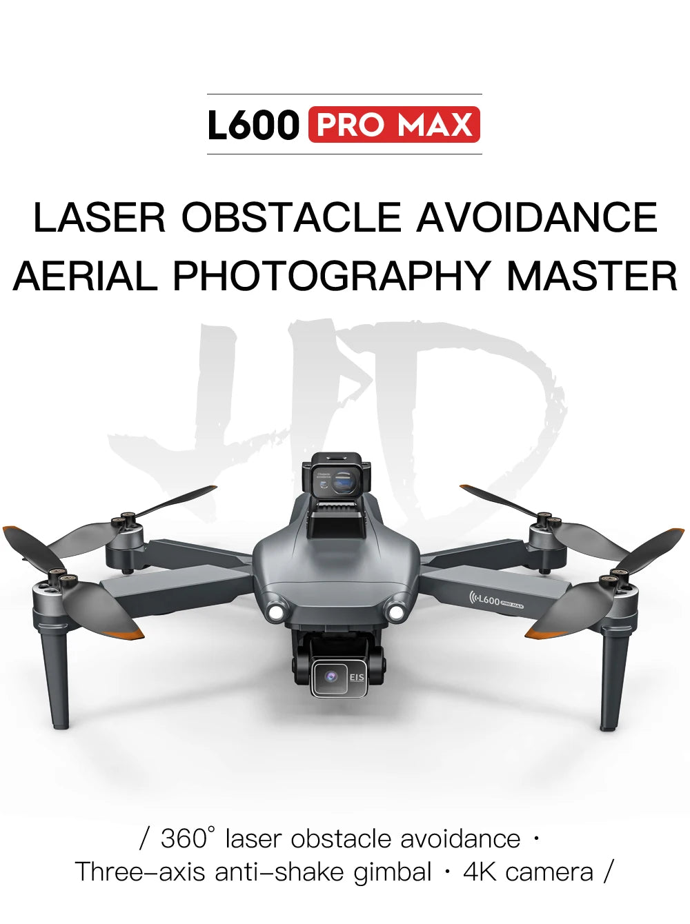 Big Sales now L600 PRO MAX GPS Drone Professional 4K 3-Axis PTZ HD Dual Camera Obstacle Avoidance Brushless Motor 5G WIFI RC Quadcopter Toys