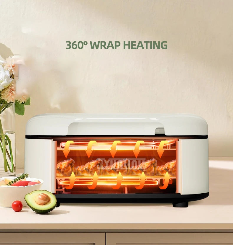 Brand New 2024-2025 Double-Sided Heating Pancake Bake Machine Cooker Steamer Electric Baking Pan Multifunctional Maquina Electrica Panqueque
