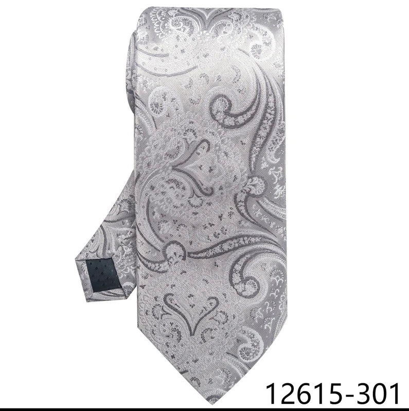 100% Silk Brand Tie Men High Grade Hot sale Woven Silk Gravatas Beige Suit Accessories Men Polka dot  Easter Day Necktie Cravate