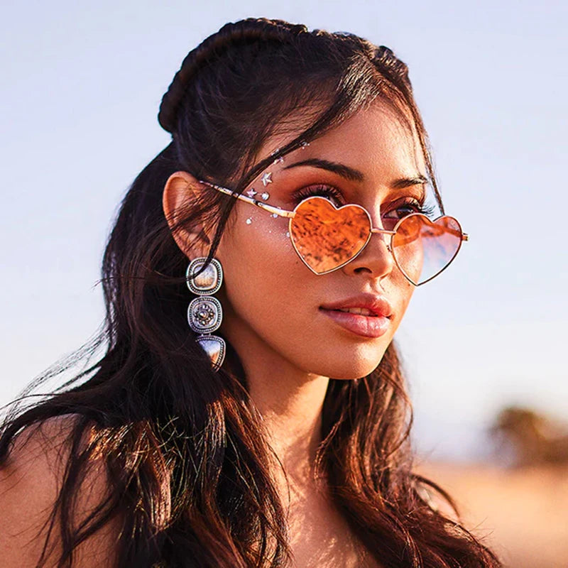 2024 Heartbreaker Sunglasses Women Quay Brand Designer Fashion Sexy  Sun Glasses for Women Retro Sweet Ladies Eyewear Female UV400