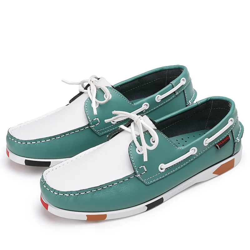 SEBAGO DOCKSIDES NEW 2024 Mens Casual Genuine Suede Leather Docksides Classic Boat Shoes Loafers Shoes Handmade shoes High Quality Tenis Masculino Adult