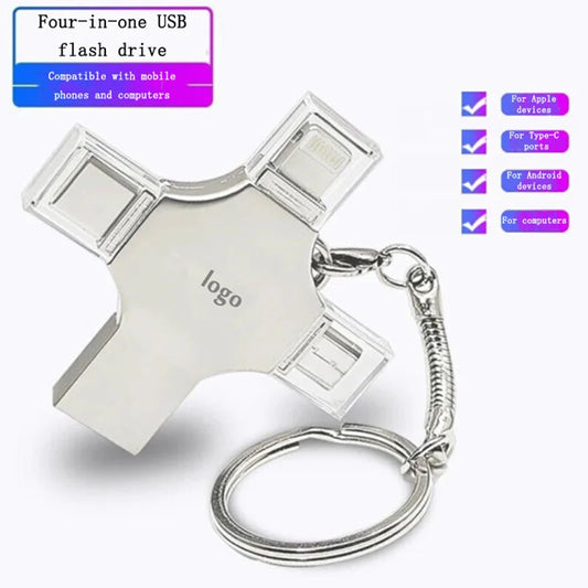 4-in-1 USB  Android/TYPE-C/USB3.0/OTG, 1M+ Cycles, High-Speed 17-90MB/S, Wide Temp Range, Fast Ship, Great Service WHEN YOU PURCHASE ONE WE OFFER A FREE LAPTOP STAND AS A GIFT