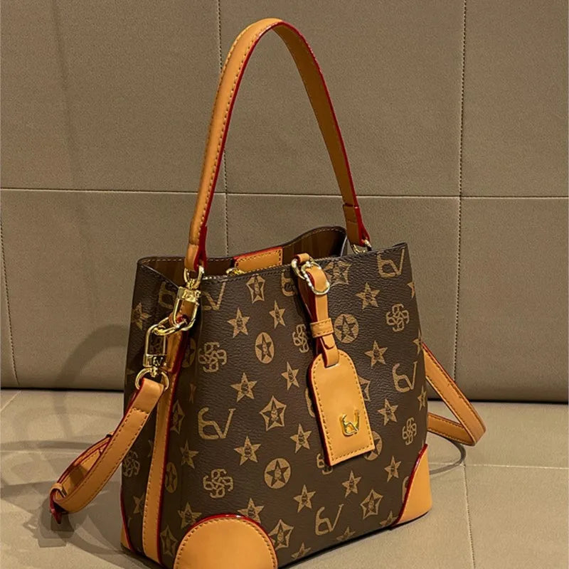 Light luxury brand handbag 2024-2025 new autumn and winter high-end fashion designer bucket bag, single shoulder crossbody bag FREE SHIPPING