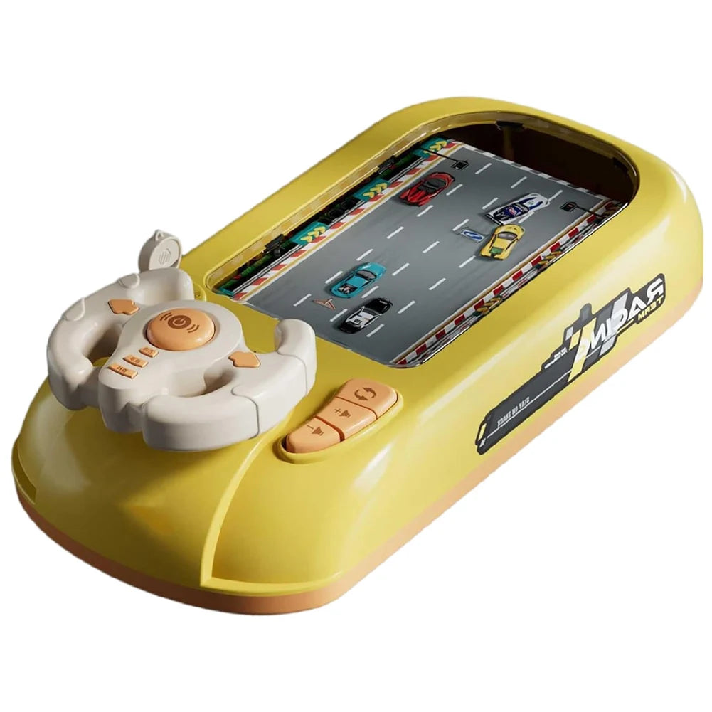 Driving Simulator with Music and Vehicle Sound Effects Interactive Simulation Racing Toy Driving Games for Boys Girls Gifts