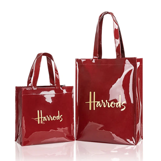 2024 Simple Fashion Style Jelly Handbag for Women Eco Friendly Flower Tote Shopping Bag Reusable Waterproof PVC Shoulder Shopper Bags