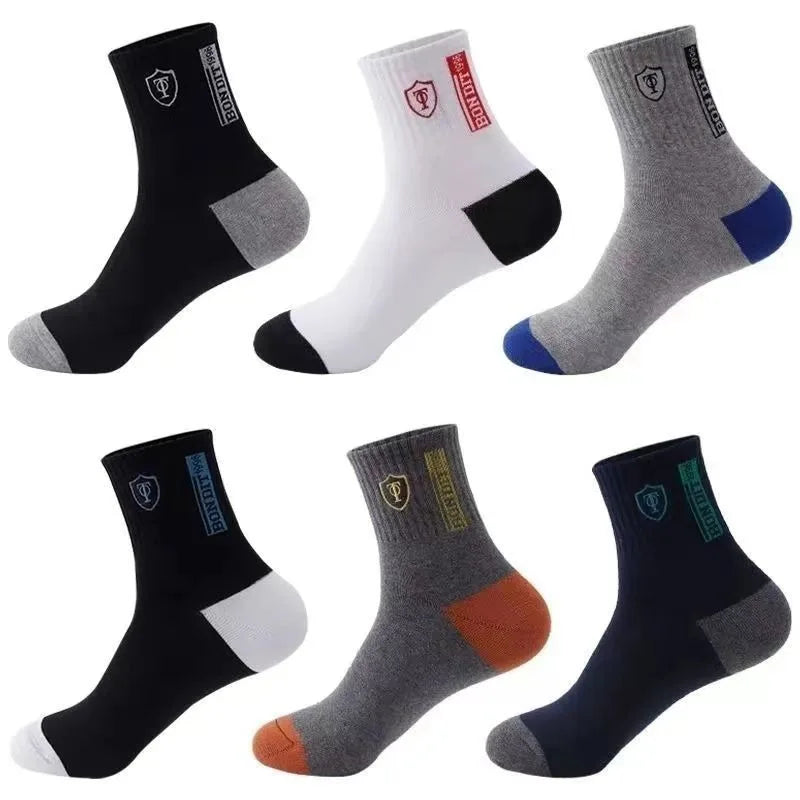 Big Big Sale NOW in AMAZONY EPIC 10 Pairs Breathable Cotton Sports Stockings Men Bamboo Fiber Autumn and Winter Men Socks Sweat Absorption Deodorant Business Sox