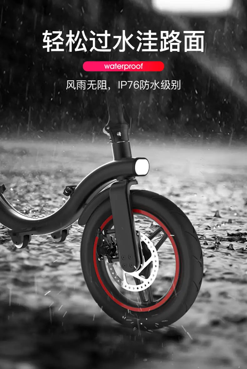 New 2025 Moped Folding Intelligent Mini Adults Electric Bike Lithium-ion Batteries Light and Convenient Electric Scooter