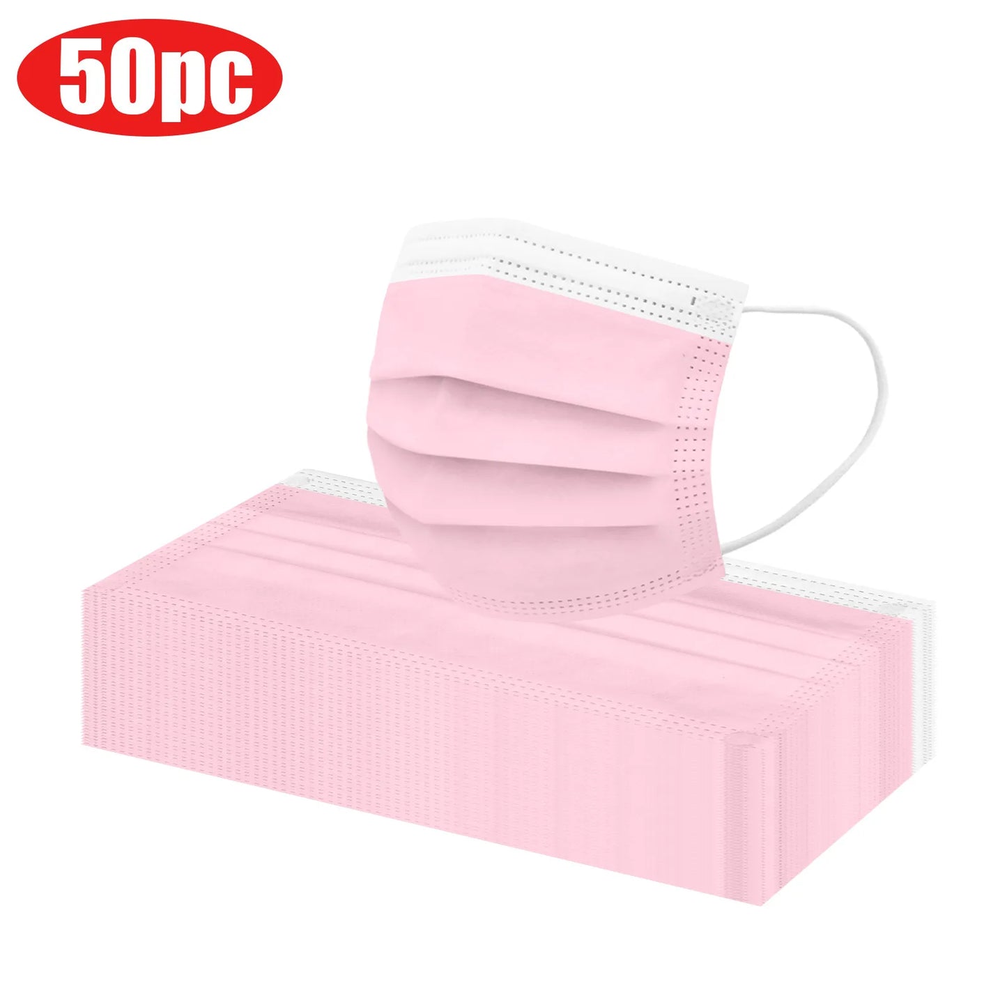 50pcs Kids Face Mask Disposable 3 Ply Safety Face Mask 4-12 Children Face Mask BUY TWO BOXES AND GET A FREE LAPTOP STAND