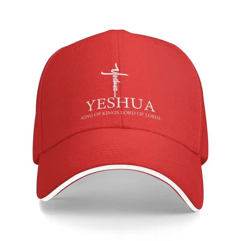 Custom Yeshua Jesus-Christ Baseball Cap Sun Protection Women and Men's Adjustable Holiness Faith Hat Autumn