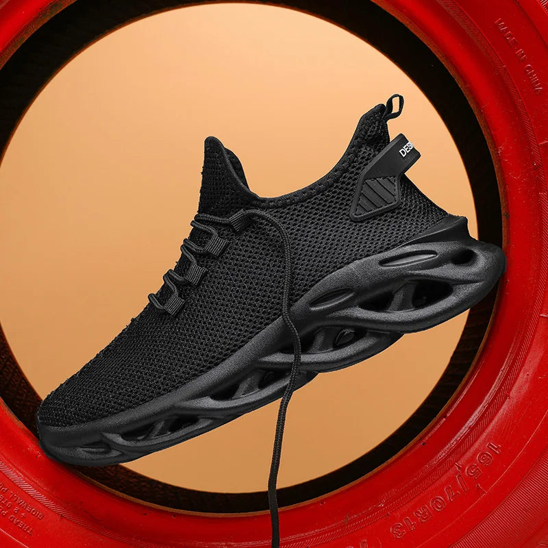 MAEDEF Casual Shoes Men Sneakers Running Shoes Non-slip Mesh Breathable Summer Outdoor Sports Shoe Anti Slip Walking Male Shoes