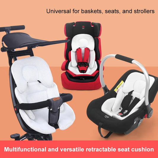 2024 New Arrival Baby Stroller Seat Cushion Car Safety Seat Inner Cushion Protector Multifunctional Retractable Inner Pad Protection