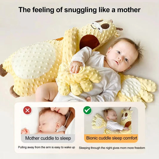 Baby Sleep Patter Startle Prevention Companion Automatic Palm Patting Sleeping Pillow Soothing Toy