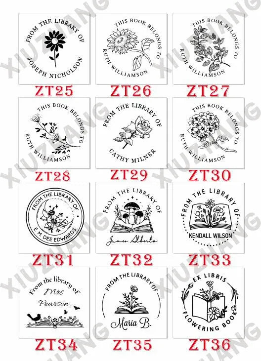 Custom Embosser Stamp, from the library embosser, Personalized Book Embosser, custom logo,Magic school, gift for book lover