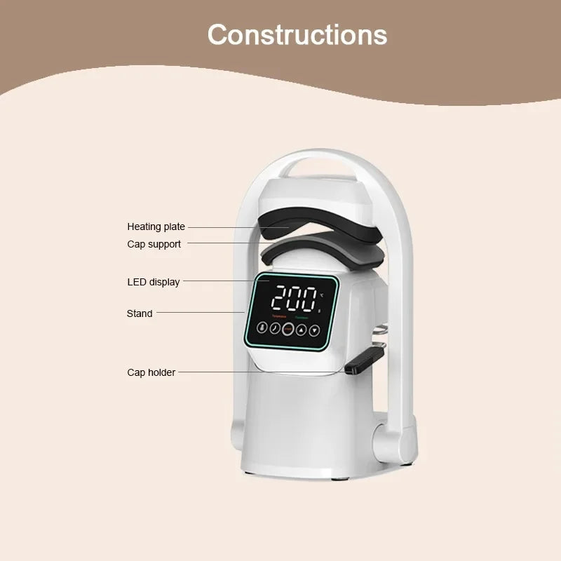 cap heat press machine for hat F138