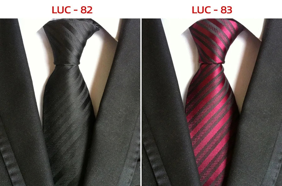 8cm Men's Tie Silk Plaids Floral Luxury Necktie Striped Ties For Men Business Formal Dresses Wedding Accessories Boy Tie