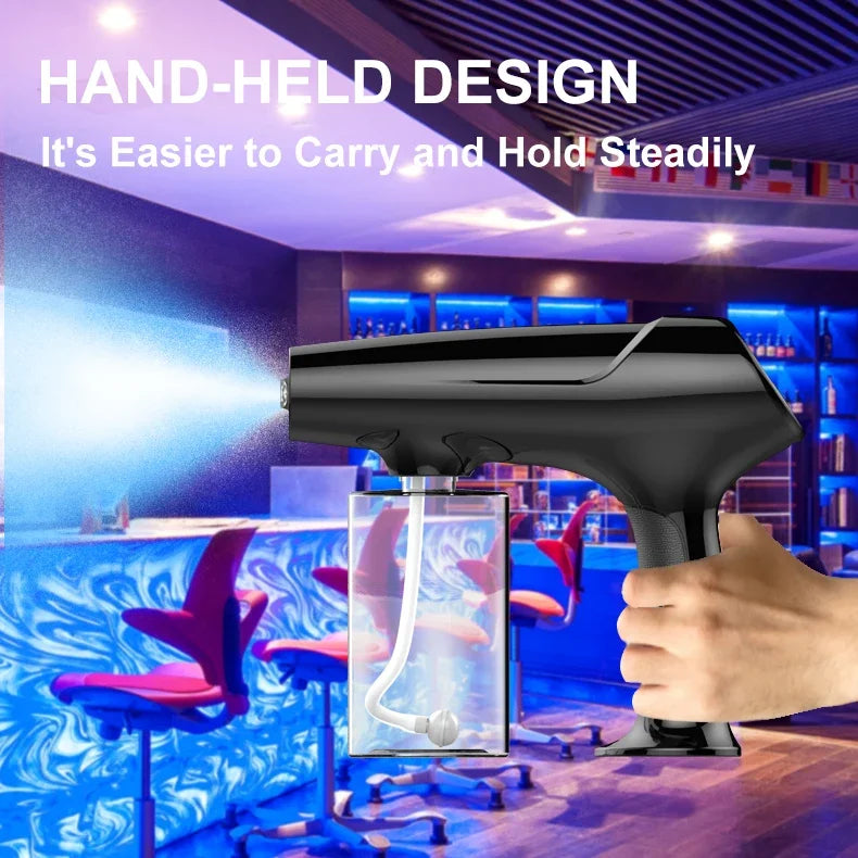 Custom Portable Nano Gun Hairdressing Hydrating Spray Hair Micro Nano Blu-ray Steams Multifunctional Water Nano Spray