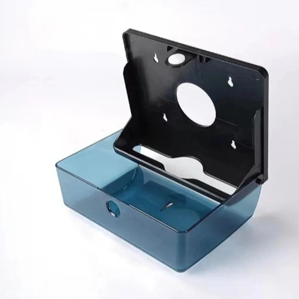 Waterproof Wall-Mounted Tissue Dispenser Modern Design Plastic Paper Towel Storage Box Large Capacity Napkin Dispenser Bar