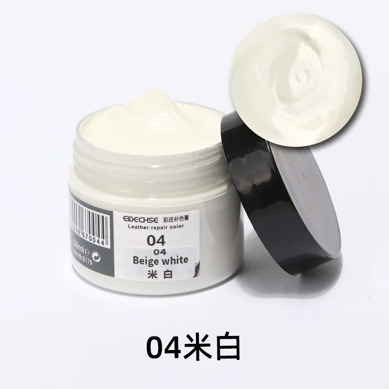 50ml Car Care Leather Skin Refurbish Repair Tool Auto Seat Sofa Coats Holes Scratch Cracks Restoration Cream Repair Paste