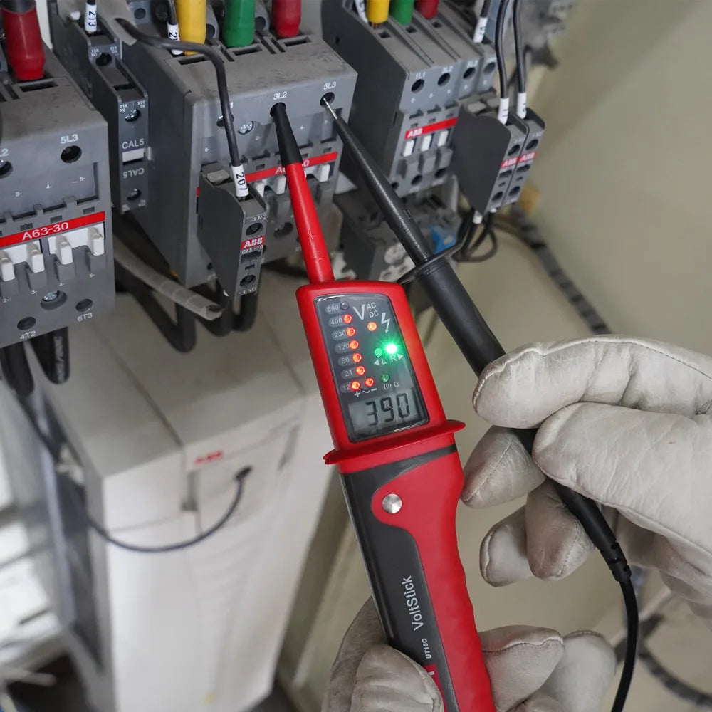 UNI-T UT15B UT15C AC/DC Voltage Tester UT18D UT18C RCD Handheld Digital Multimeter 690V Display Continunity Voltmeter