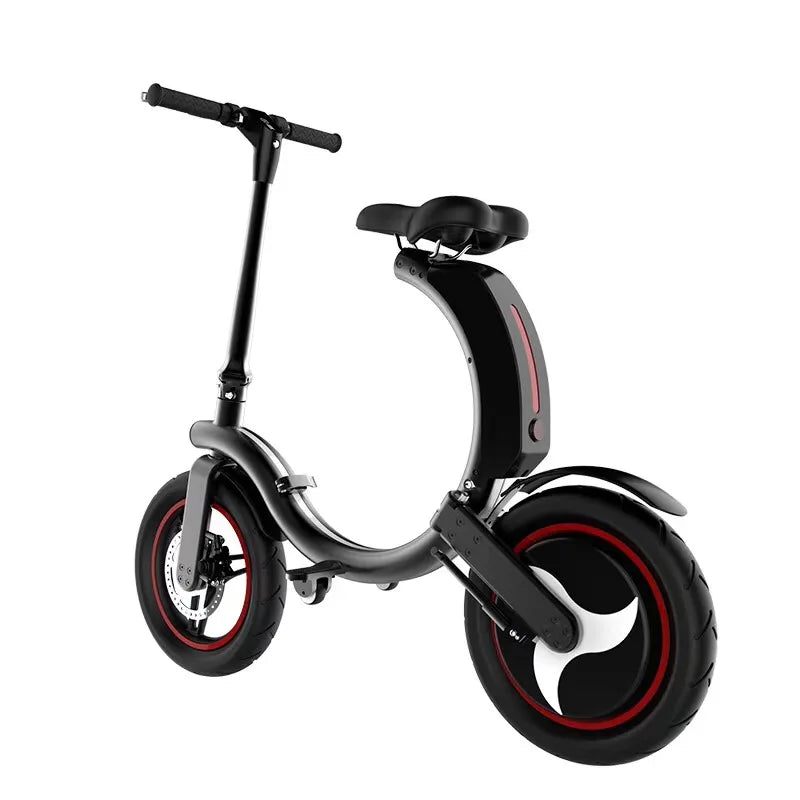 New 2025 Moped Folding Intelligent Mini Adults Electric Bike Lithium-ion Batteries Light and Convenient Electric Scooter