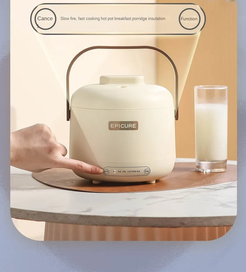 220V Electric Sugar Drained Rice Cooker Home Non-stick Electric Low Sugar Rice Cooker & Sugar draining inner Multi Cooker 1.7L