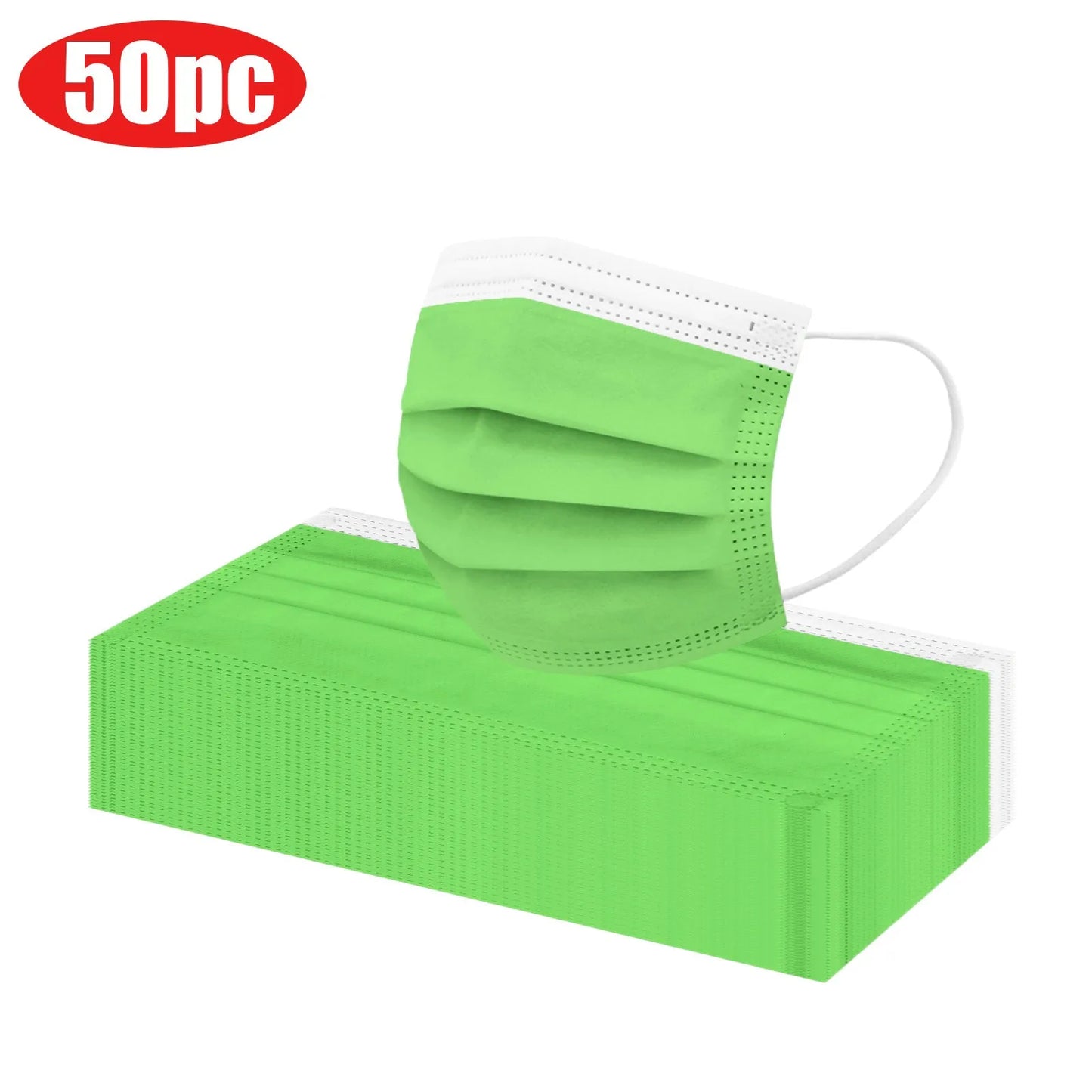 50pcs Kids Face Mask Disposable 3 Ply Safety Face Mask 4-12 Children Face Mask BUY TWO BOXES AND GET A FREE LAPTOP STAND