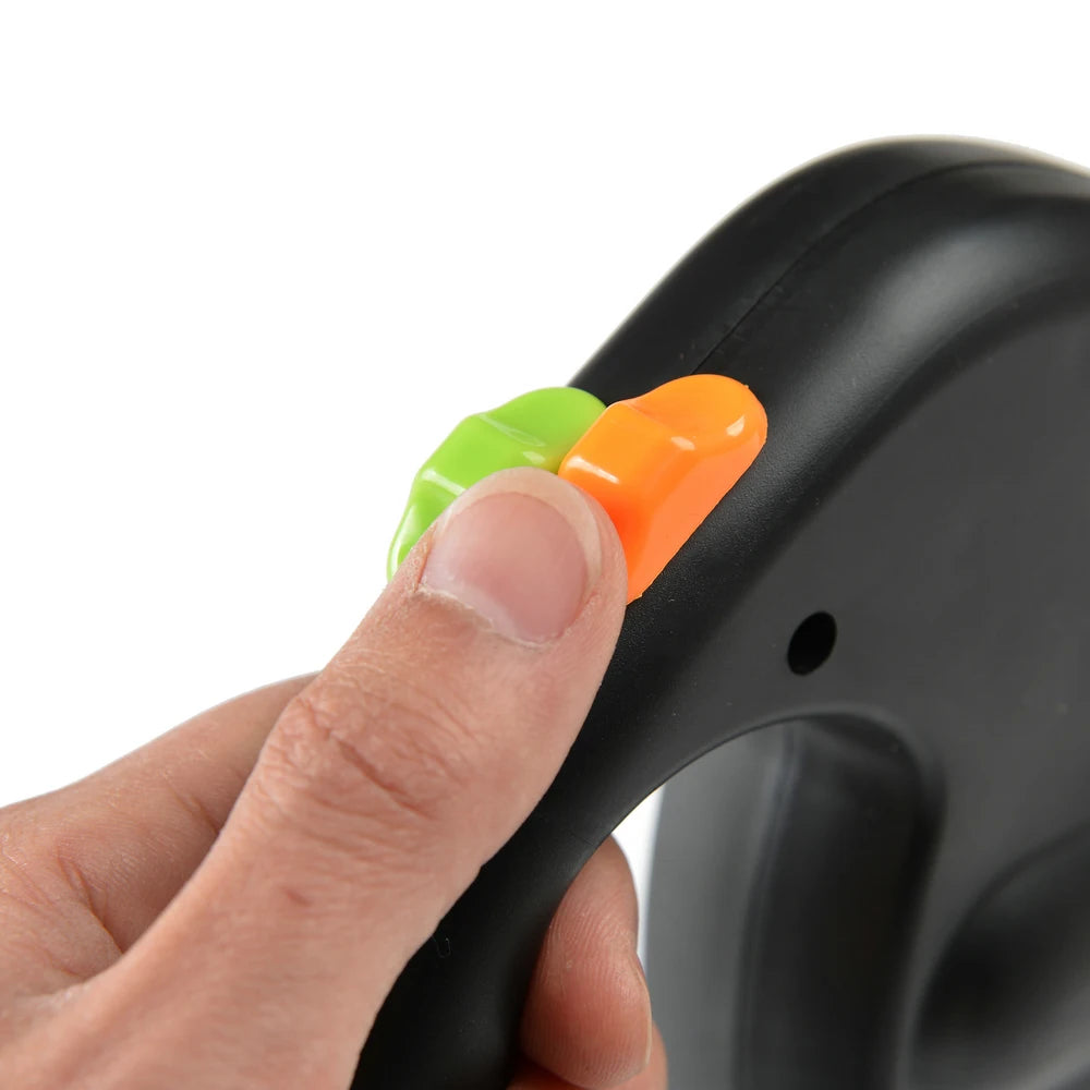 3in1 Double Head Dog Leash Flashlight Poop Bag Dispenser Dual Reflective Pet Cat Leash Automatic Extendable Puppy Traction Rope