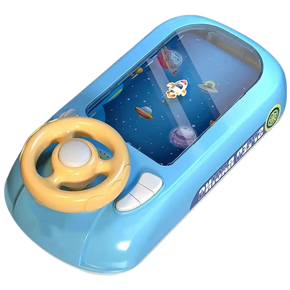 Driving Simulator with Music and Vehicle Sound Effects Interactive Simulation Racing Toy Driving Games for Boys Girls Gifts