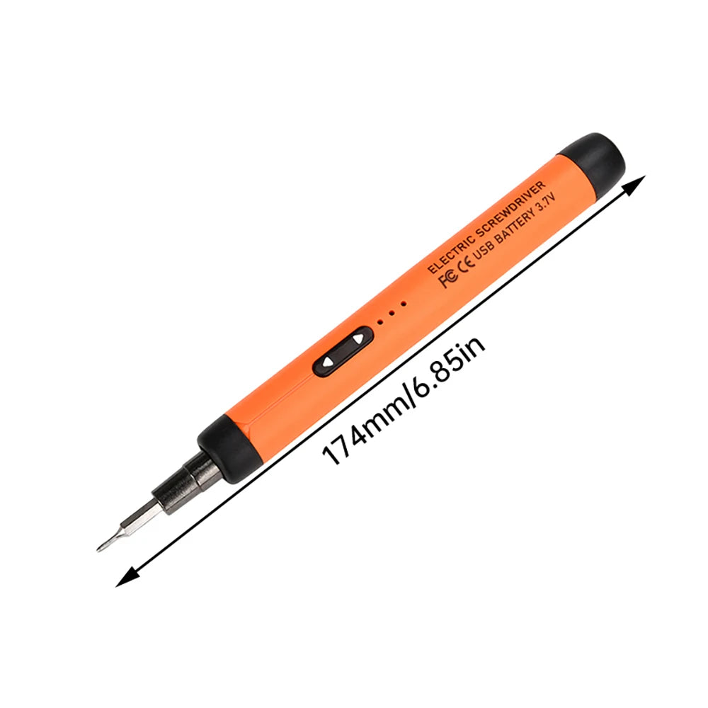 Electric Screwdriver Set DC3.7-4.2V 46 In One Small Precision Electric Screwdriver Rechargeable Wireless Mini Small Bits