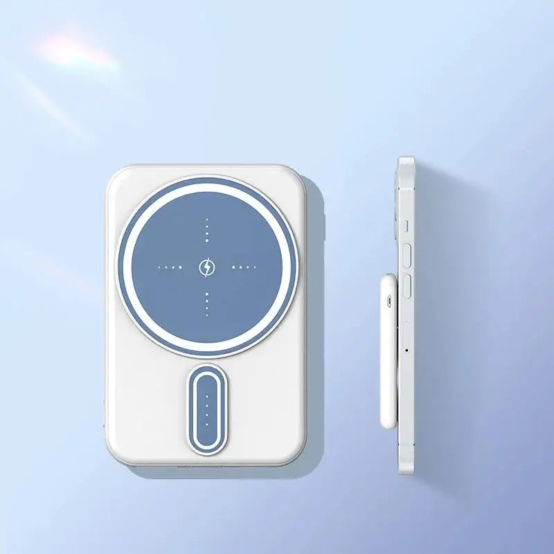 AMAZONY 30000mAh Power Bank Mini Wireless Large Capacity Fast Charge Magnetic Charging For iPhone Xiaomi Magsafe Charge External Battery