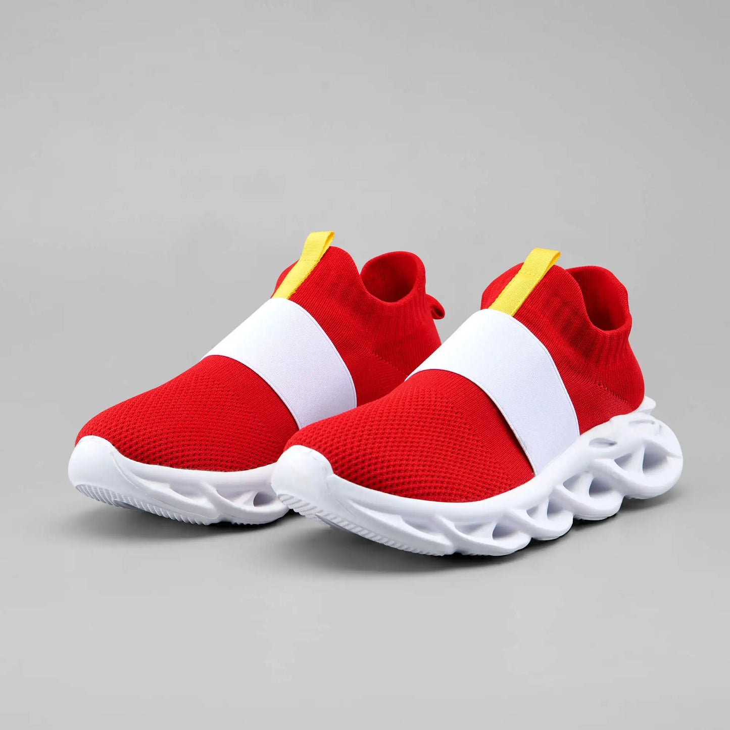Sonic Shoes For Men For Adult  Sonic Zapatillas Sonic Red Sonic Shoes Cartoon Anime Sonic Games Shoes