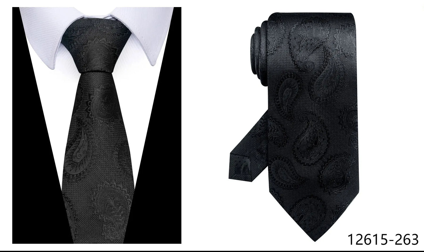 100% Silk Brand Tie Men High Grade Hot sale Woven Silk Gravatas Beige Suit Accessories Men Polka dot  Easter Day Necktie Cravate