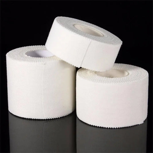12.5/25/50mm Elastic Stretch Waterproof Self-Adhesive Cotton Gauze TapeElastic Bandage Medical Premium Tape  Emergency Tool