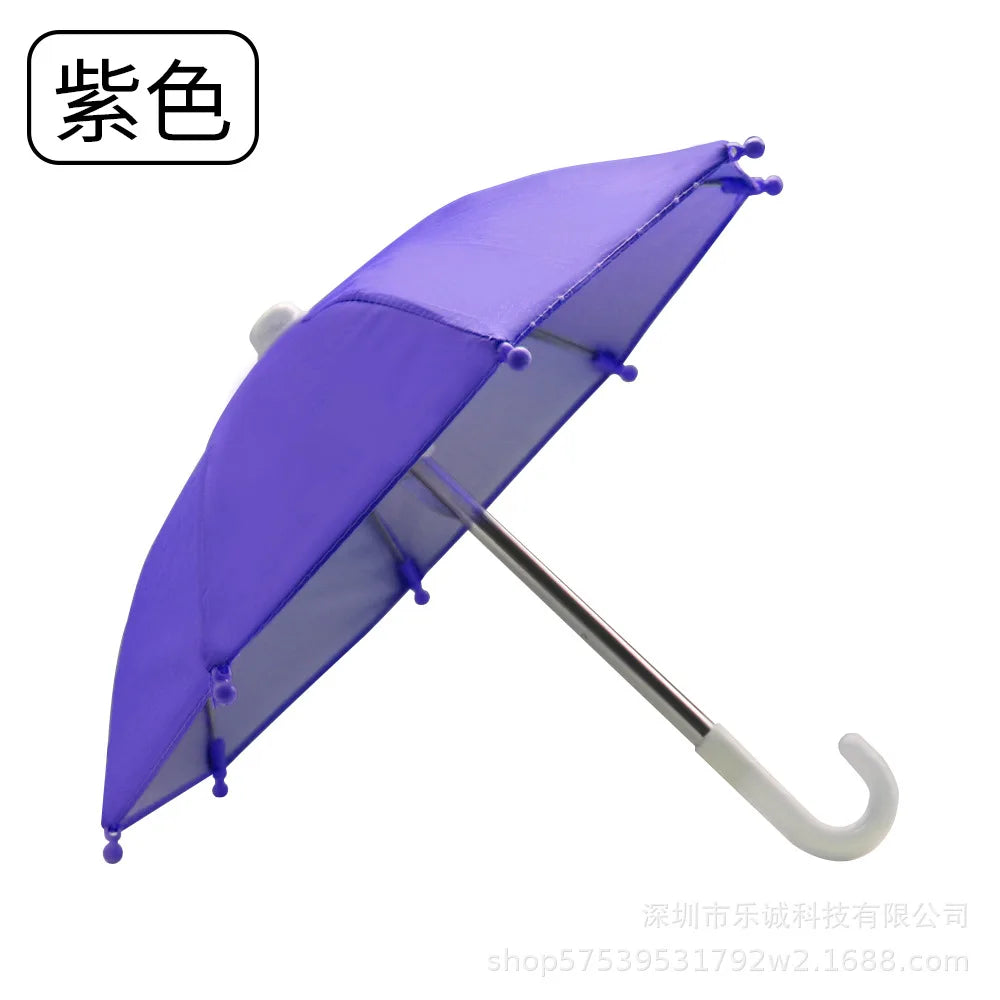 Mini Sunshade Umbrella Cute Craft Firm And Sturdy 1pc Motorcycle Phone Holder 43 G Motorcycle Decoration Ultraviolet Rays Block