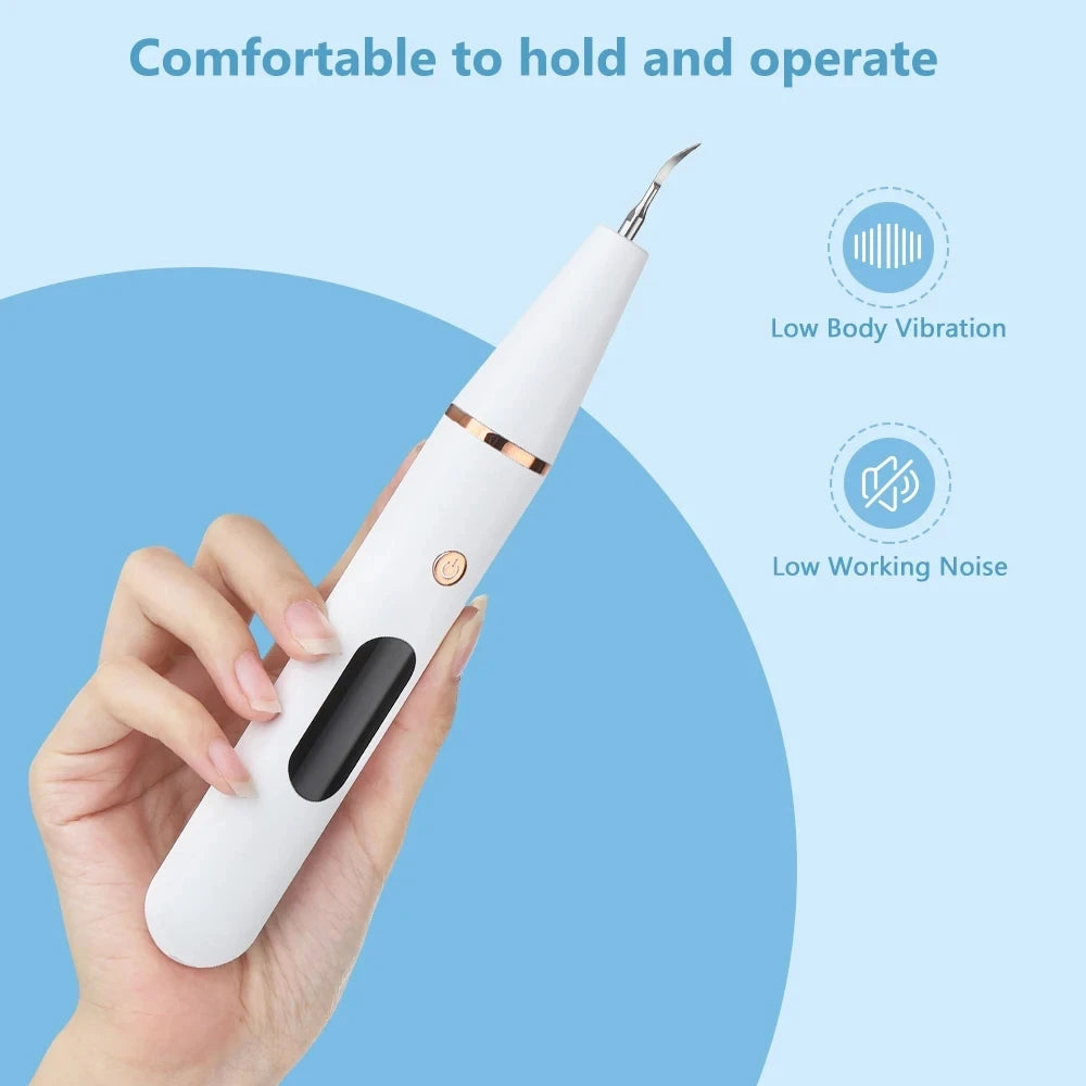 Ultrasonic Dental Scaler Cleaning Tartar Dental Whitening Calculus Devices Eliminator Remover Ultra Electic Sonic Tooth Cleaner