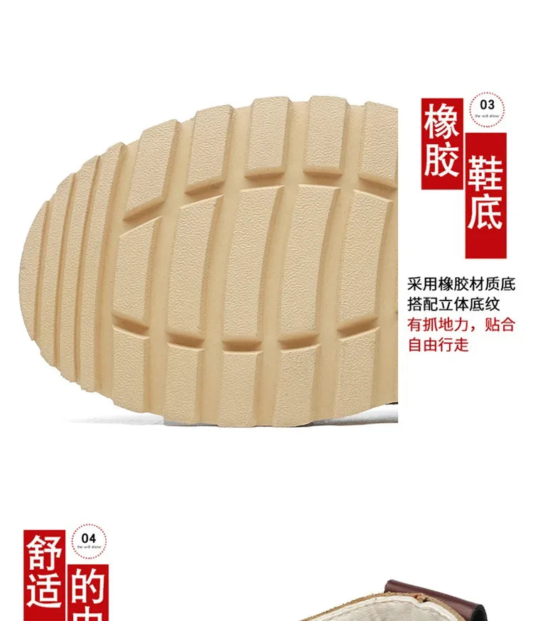 Our new collection 2024-2025 Mid-british Desert Boots for Men Color Match Autumn Winter Designer Cow Leather Platform Shoes Male Fashion Casual Ankle Boots BUY ONE AND GET A FREE GIFT LAPTOP STAND