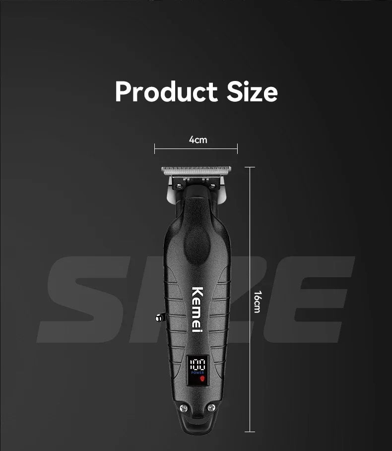 Kemei KM-2290 KM-2293 KM-T95 New Professional Cutting Machine Electric Shaver Hair Trimmers With LCD Display Men's Hair Clipper
