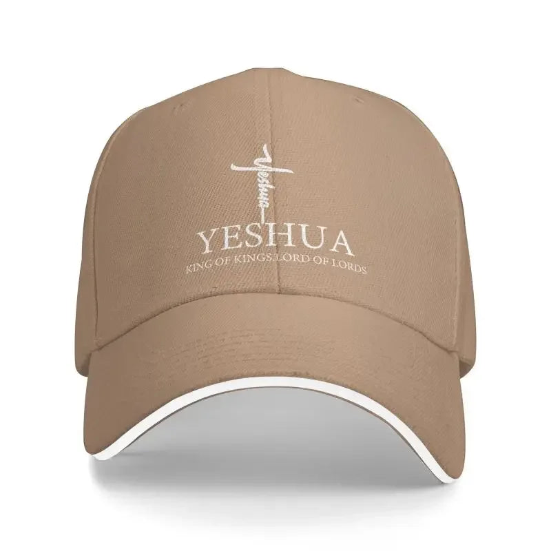Custom Yeshua Jesus-Christ Baseball Cap Sun Protection Women and Men's Adjustable Holiness Faith Hat Autumn