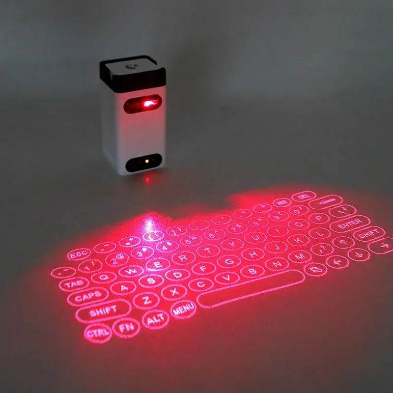 Our New collection 2025 Virtual Laser Keyboard Bluetooth Wireless Touch Projector Phone Keyboards For Computer Iphone Pad Laptop With Mouse Function