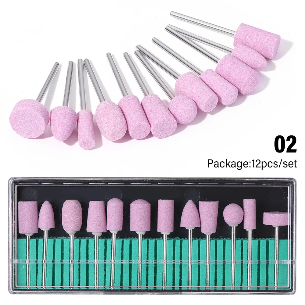 6 Color Portable Nail Polishing Machine NEW Nail Drill Machine Electric Nail Sander Nail Accessories Milling Cutter For Manicure