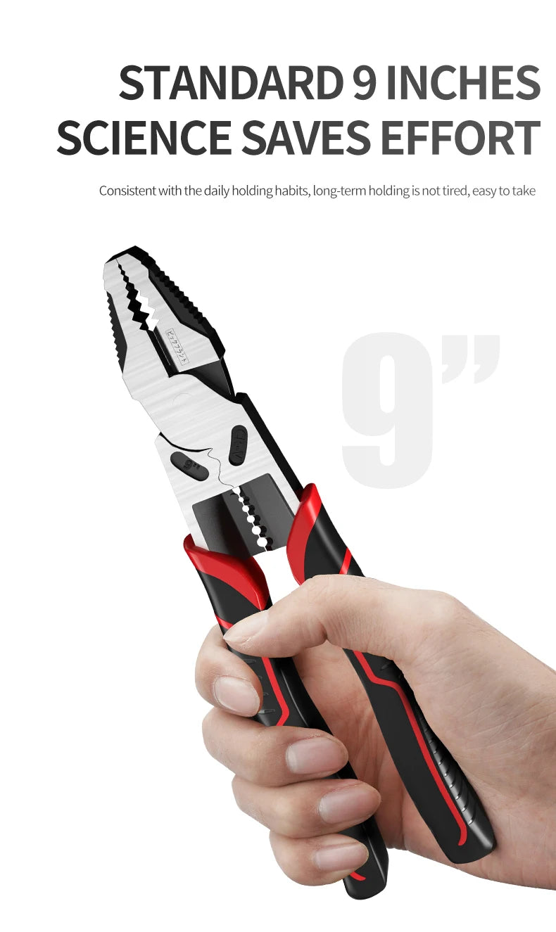 Multifunction Pliers Set Needle Diagonal Pliers Stripper Wire Cutters Wire Pliers Nose Pliers Electrician Repair Tools